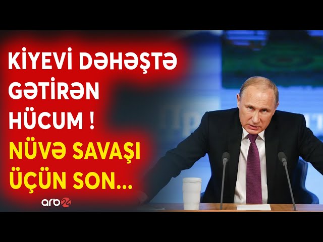 SON DƏQİQƏ! Zelenski açıqladı: Ukrayna BALLİSTİK RAKETLƏRLƏ vuruldu -Rusiyadan NÜVƏ SAVAŞI anonsu...