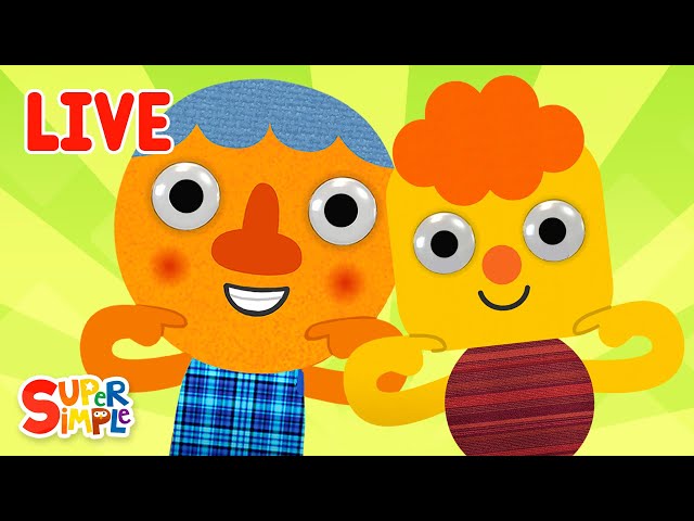 🔴 Super Simple Songs LIVE 🎶 | Kids Songs | Super Simple Songs