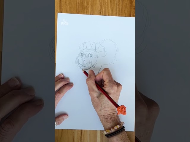 How to draw ✏️ GINGER the Tri-carrotops 🥕