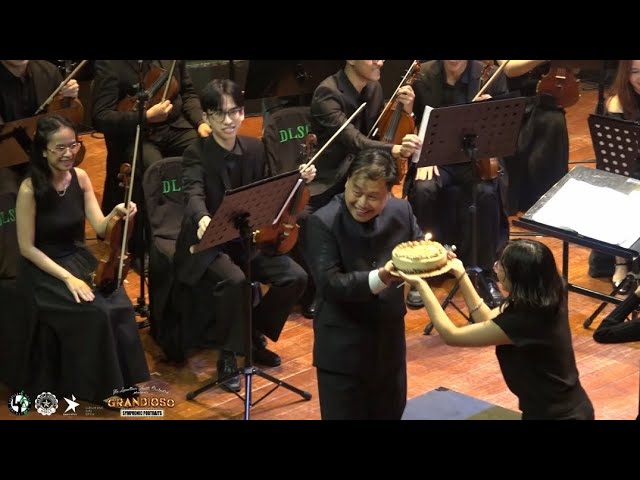 LYO Surprises their Conductor and Plays Happy Birthday || Grandioso: Symphonic Portraits