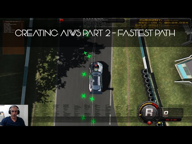 Creating a new AIW in rFactor 2 - Part 2 Fastest Path Creation