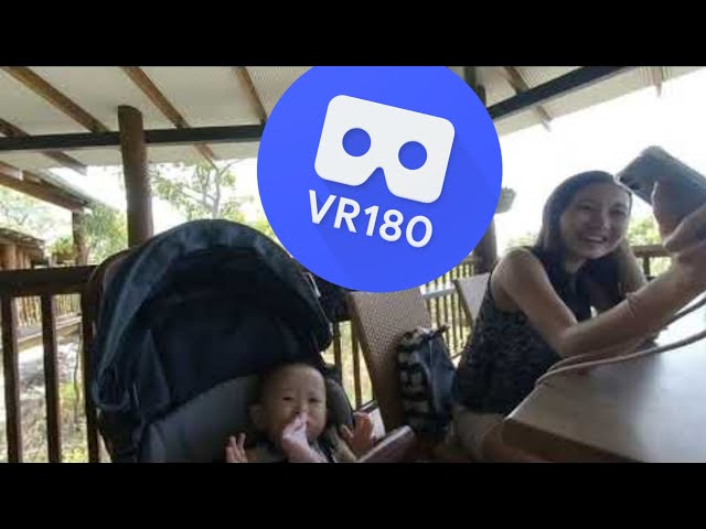 [VR180 VR 3D] Scenic Lunch @ Skybury Cafe & Roastery QLD, Australia | Family Virtual Reality