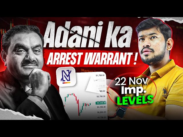 Kenya Deal and Adani Arrest Warrant - Market Analysis || 22 Nov 2024