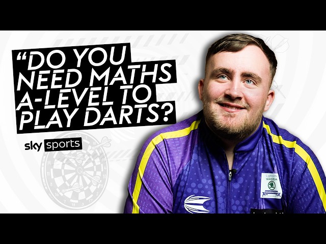 Luke Littler answers the 9 questions you've always wanted to ask a darts player 🎯 | Darts Unpacked