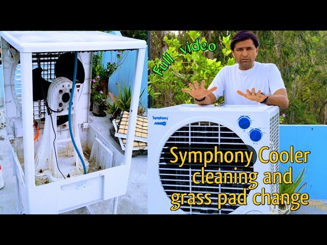 after 4 years ll Symphony Jumbo cooling pad change full video