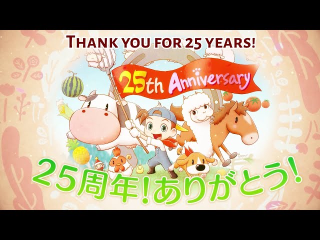 STORY OF SEASONS - 25th Anniversary Trailer