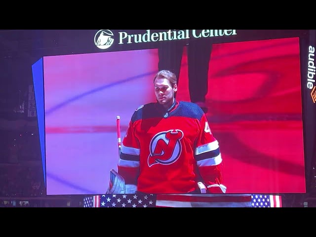 NJ Devils vs. NY Rangers Playoffs Game 5 National Anthem Arlette