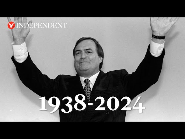 Former British deputy prime minister John Prescott dies aged 86