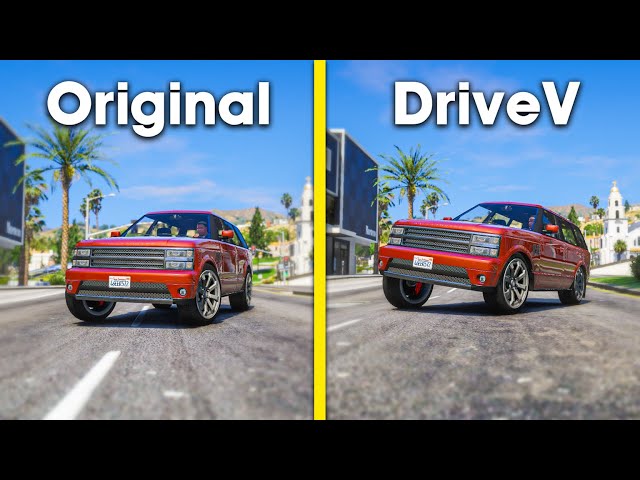 I Tried The Realistic Driving Mod In GTA 5 (DriveV)