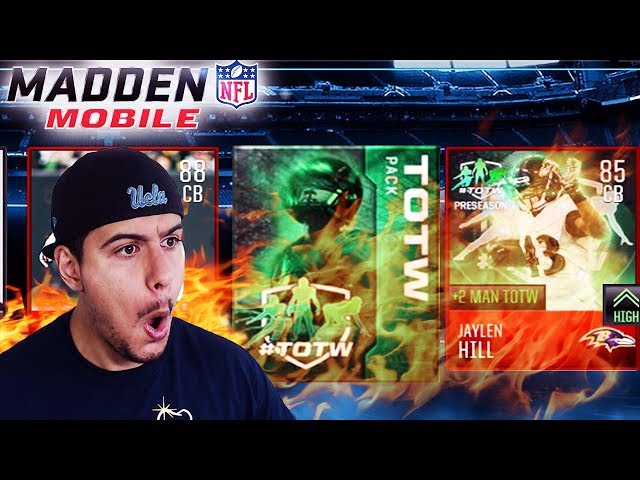 TEAM OF THE WEEK PACKS ARE A COIN GLITCH! EPIC METHOD! - Madden Mobile 18 Pack Opening Gameplay MM18