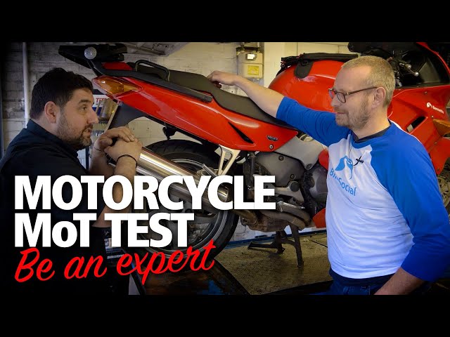 How to pass a motorcycle MoT | Be an expert