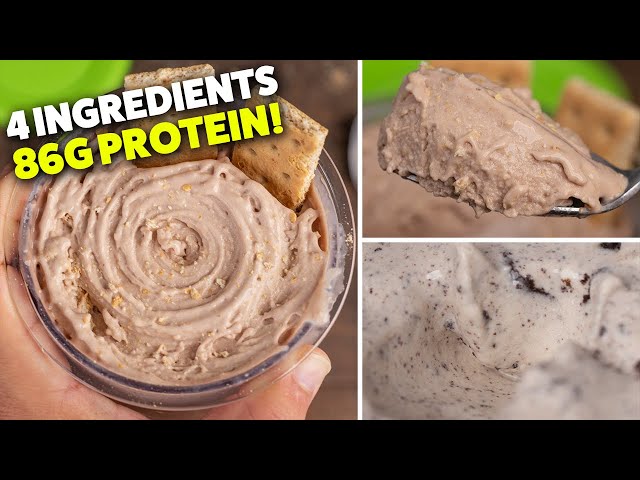 The Best Protein Ice Cream | 4 Ninja Creami Recipes | Healthy & Simple Ingredients!