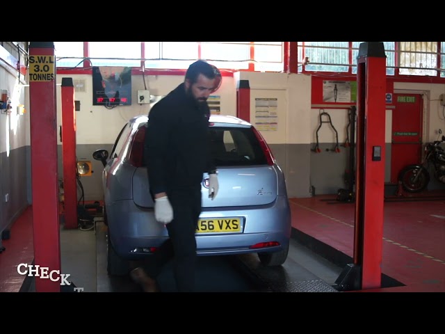 MOT Test #2 hard standing checks