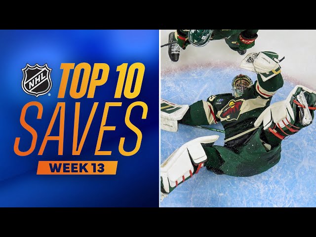 Top 10 Saves from Week 13 | 2023-24 NHL Season