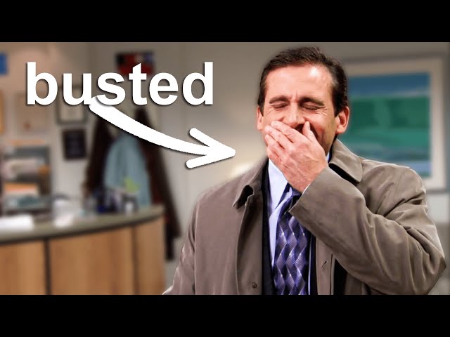 The Office Bloopers That Were Left in the Show | Comedy Bites