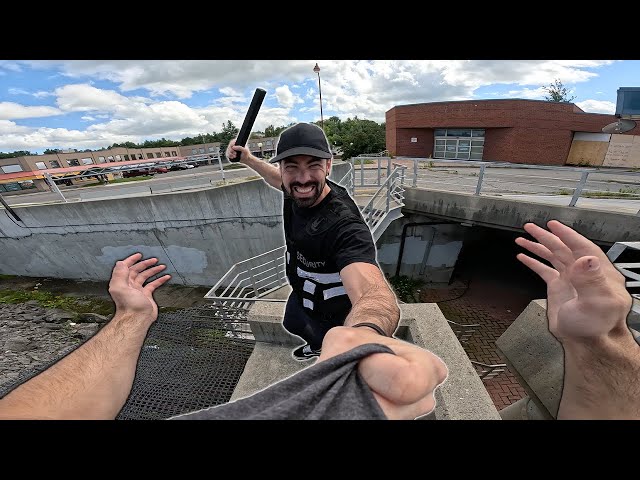 Parkour Escape From Security POV