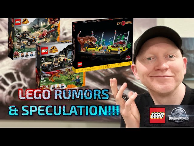 LEGO NEWS, RUMORS & PREDICTIONS!! - LEGO Jurassic World Dominion Pics and set predictions