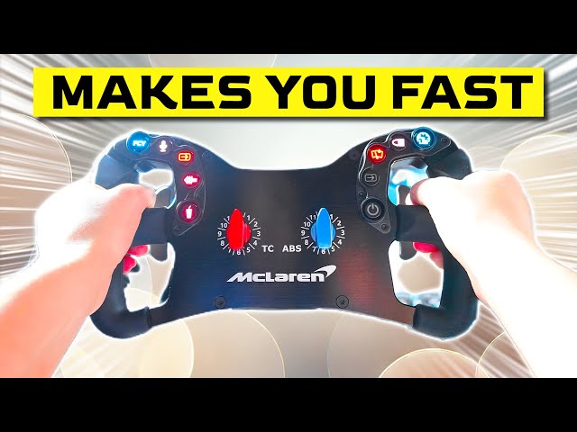 Why This "Moza" Sim Racing Wheel Makes You FASTER!