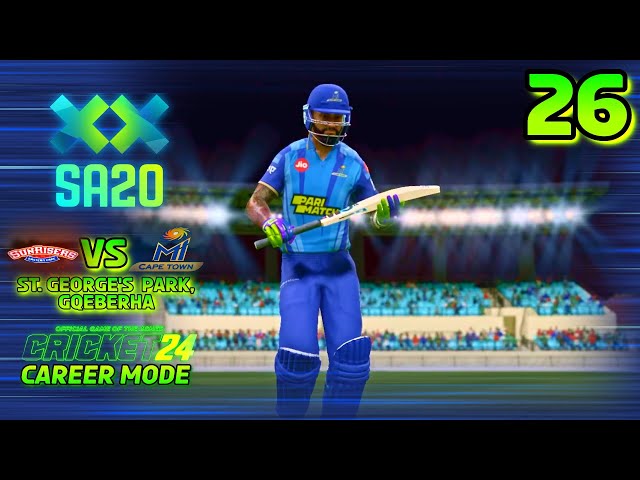 GAINING MOMENTUM | CRICKET 24 CAREER MODE | EPISODE 26 | South Africa Domestic Cricket SA20