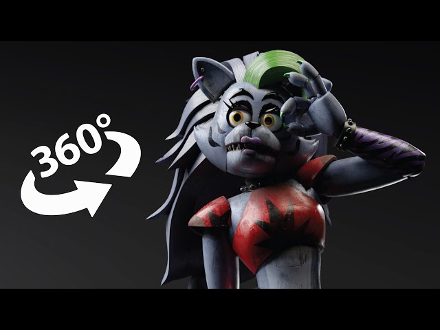 VR 360 FNAF ROXY follow you | VR 360 FNAF