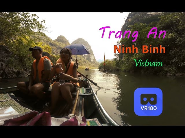 180VR  ฺBoat Trip Trang An Ninh Binh Vietnam 3D VR 180