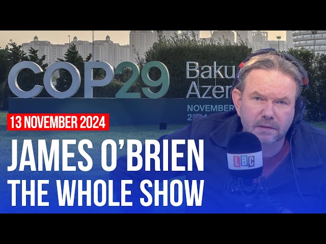 We're screwed on the climate, aren't we? | James O’Brien - The Whole Show