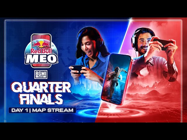 MAP STREAM — Red Bull M.E.O. 2024 — BGMI — Quarter Finals — Day 2