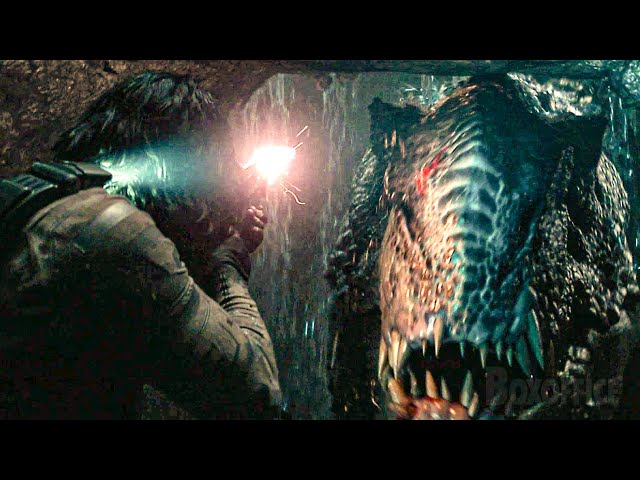 Dinosaurs in this movie are vicious and lethal (Best Scenes from 65) 🌀 4K