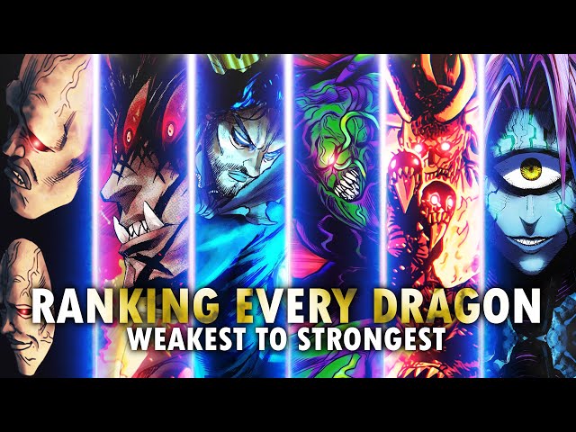 Ranking Dragon Level Monsters From Weakest to Strongest