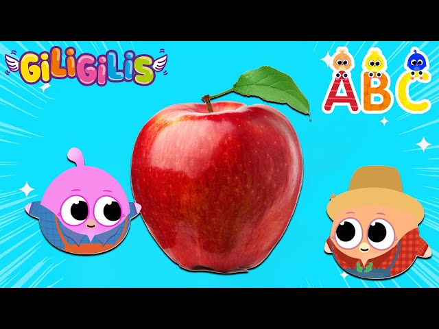 Sing Along With Delicious Fruit Tunes: Funny Songs With Giligilis in The Kitchen - Learn Alphabet