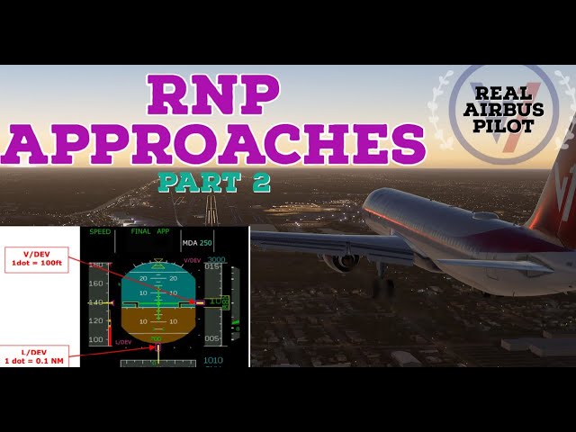 RNP-AR Approach | REAL Airbus Pilot | RNP Tutorial | Part 2