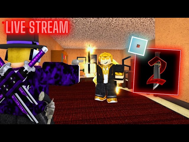 #ROBLOX #mm2 🔴LIVE STREAM🔴MM2 COME HANGOUT & PLAY!