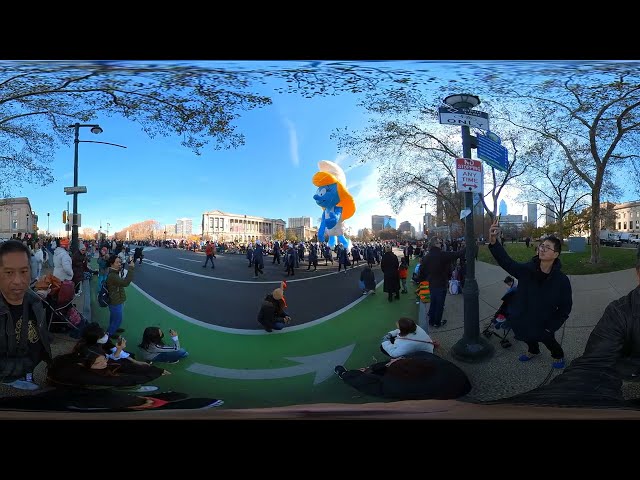 Philadelphia Thanksgiving Parade 2022 Part 2, view 360°