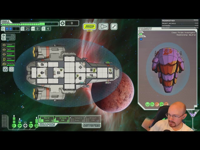 How to win an FTL run! Kestral A, no pause, hard mode edition!