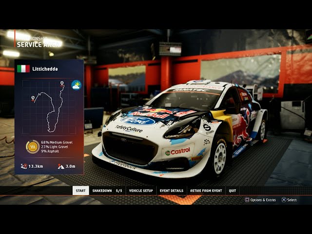 EA SPORTS WRC - Grégoire Munster Championship Mode - Rally Italia Sardegna