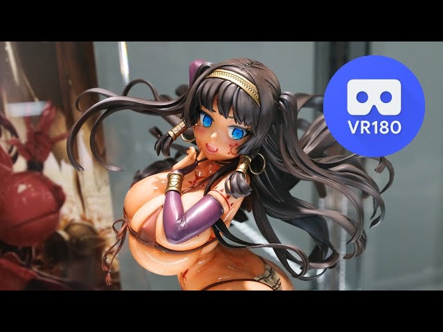 【3D VR180】AMAKUNI 大褐色時代 シャハナ・ナーナ フィギュアサンプル展示立体視