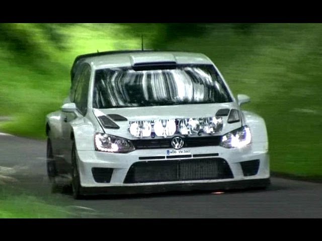 Sébastien Ogier Test Germany 2013 - Volkswagen Polo R WRC