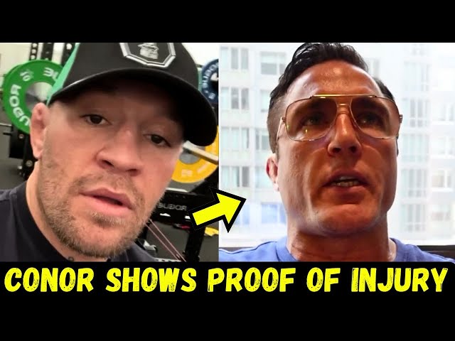 Conor McGregor RESPONDS To Chael Sonnen & Shows PROOF of INJURY