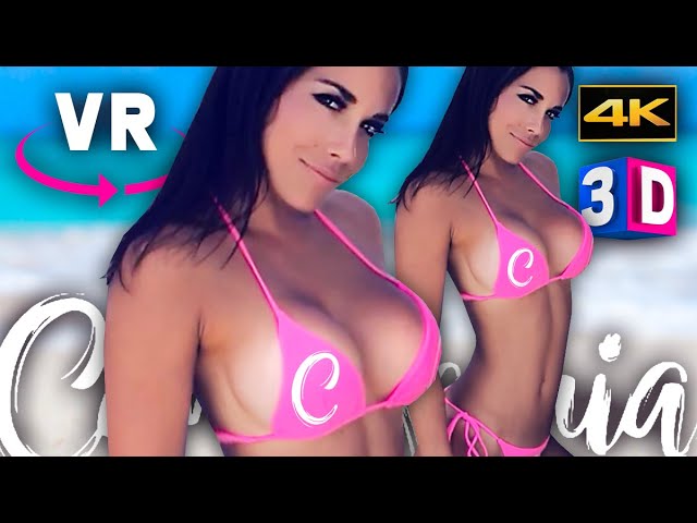 [VR 3D 4K] CANNAFORNIA GIRLS - SEXY BIKINI BABE SELFIE IN VIRTUAL REALITY - 360/180 VIDEO