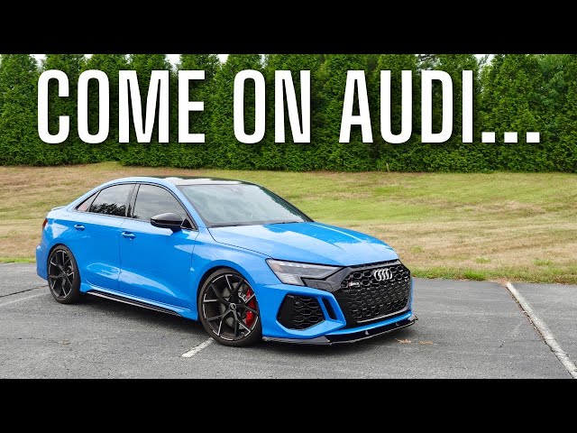 These Small Changes Drastically Improved Our 8Y Audi RS3 Handling!