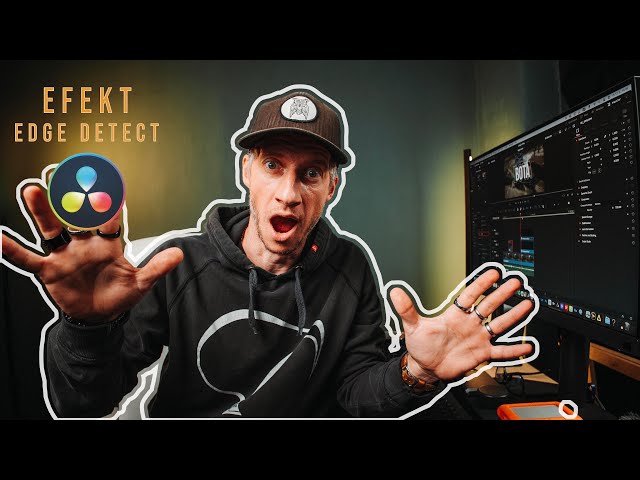 Jak zdůraznit část klipu pomocí EDGE DETECT efektu - DaVinci Resolve tips