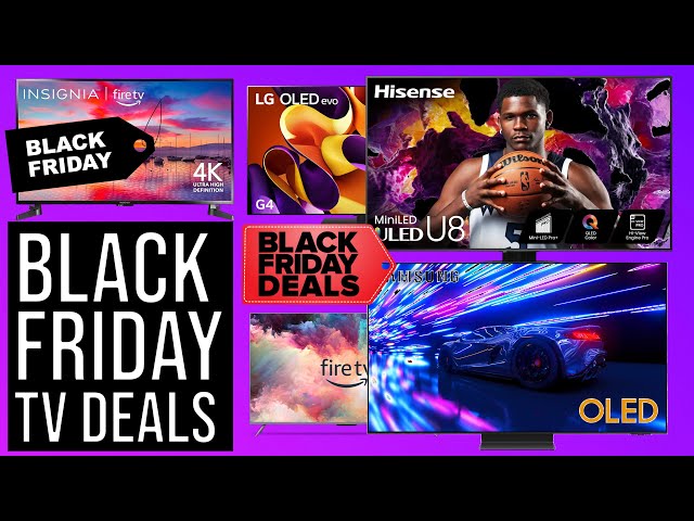 Best Black Friday 2024 TV Deals: Top 5 Best 4K Smart TV Picks You Can't Miss! 📺🔥