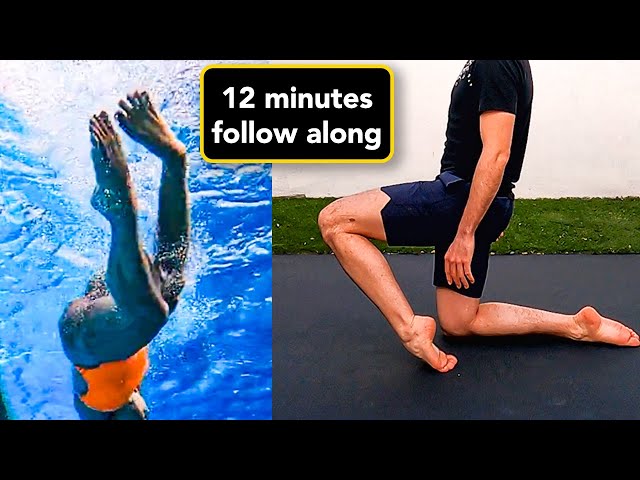 The BEST ankle mobility routine for swimmers!