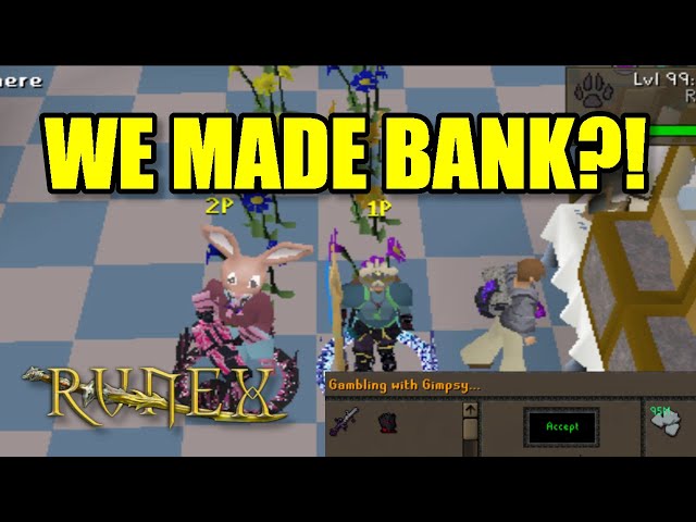 Runex RSPS: *We Finally Made Bank?!* Chucking 100s of Billions! +BIG G/A