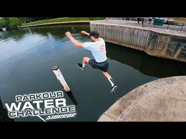 STORROR Parkour Water Challenge - Battling his biggest fear?! 🇬🇧