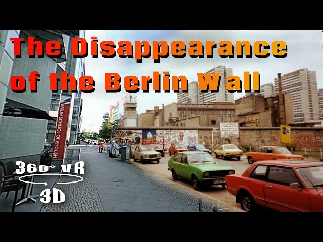 The Disappearance of the Berlin Wall (english version/englische Version)