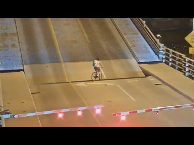 FULL VIDEO: 2018 July 4th Racine Street Bridge Bike Incident