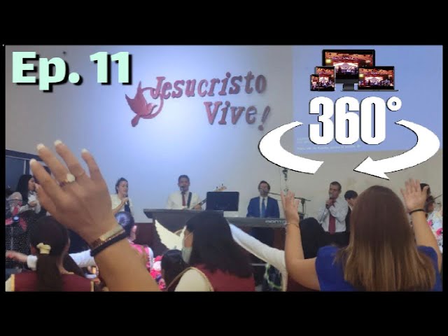 VR 4K 360° Realidad virtual, Servicio Dominical COVER "Venceré, porque él está conmigo" JEVI