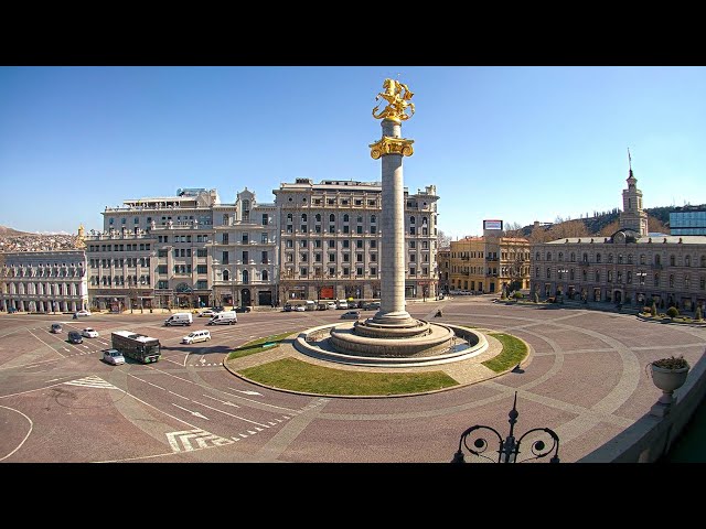 EarthCam Live:  Tbilisi Freedom Square (Tbilisi, Georgia)