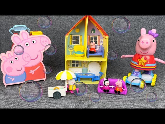 7 Minutes Satisfying with Unboxing Cute Peppa pig House Toys Collection ASMR | Review Toys